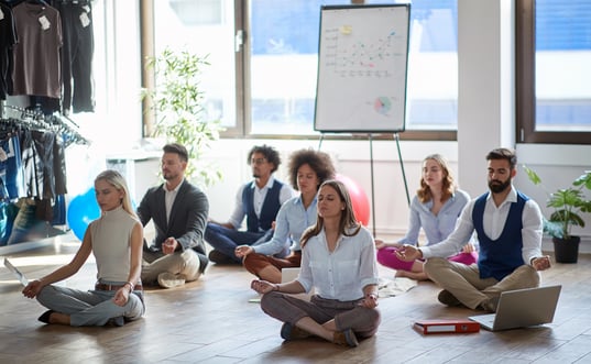 Could you create a zen meditation space in your office?